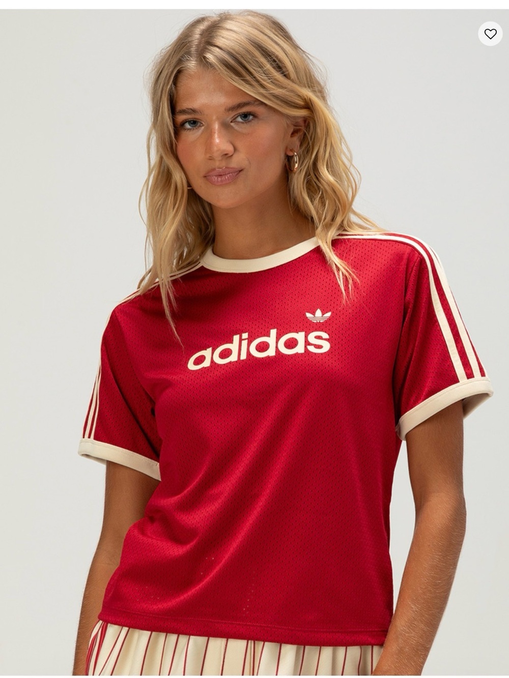ADIDAS Originals Linear Womens Mesh Tee